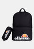 Ellesse Core Rolby Backpack אלס תיק גב + קלמר לוגו מותג בחזית